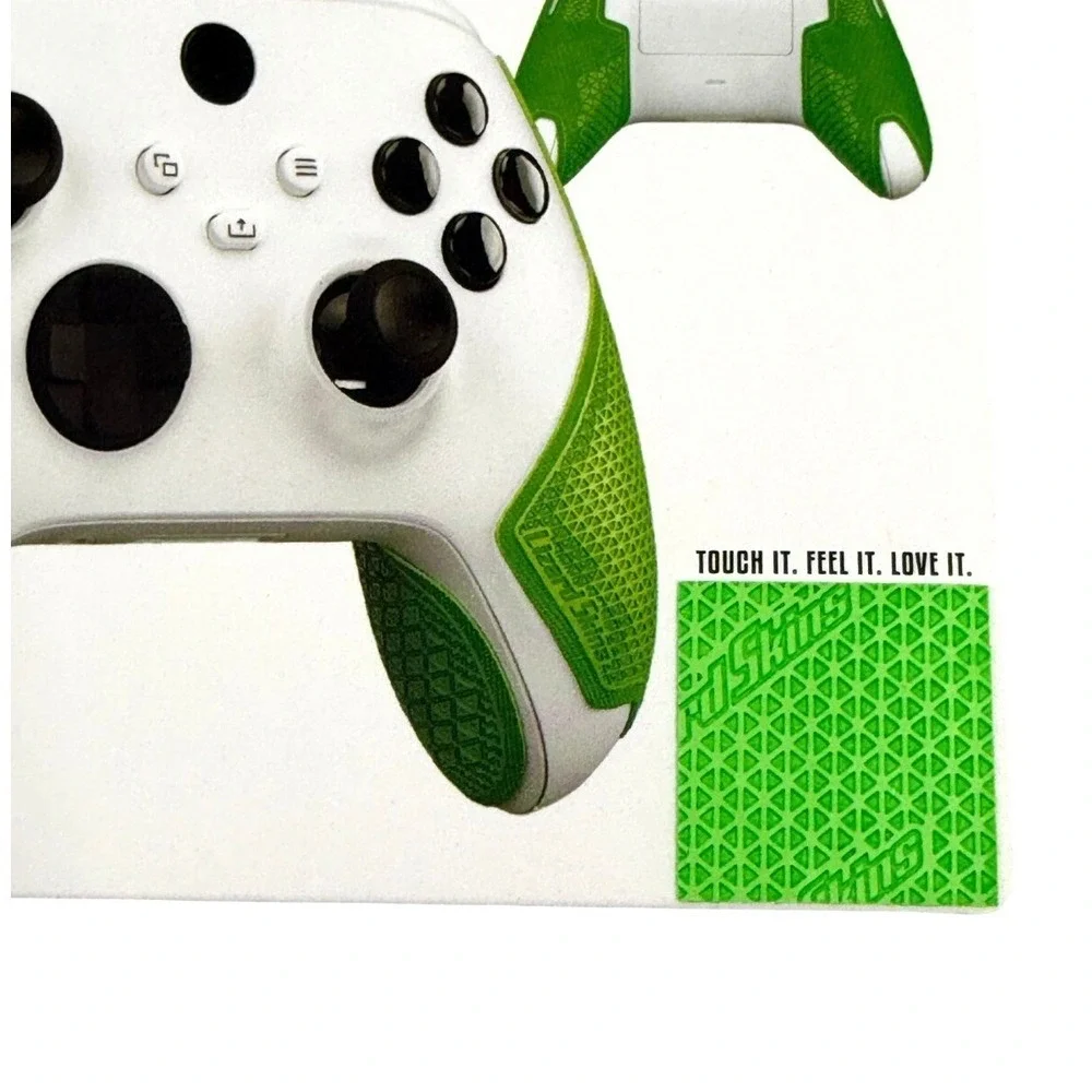 2‎ Pack Lizard Skins DSP Controller Grip Xbox Series X/S Emerald Green 0.5mm NEW